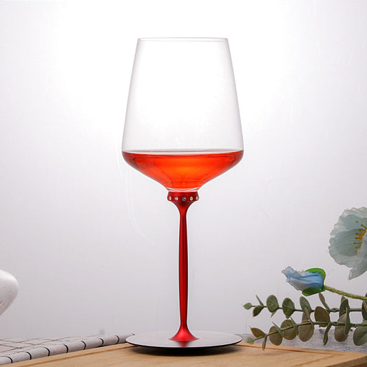 Color Stemmed Wine Glasses