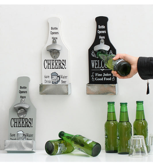 Retro Wall Mount Bottle Opener