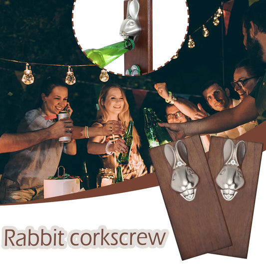 Rabbit Wall Mount Bottle Opener