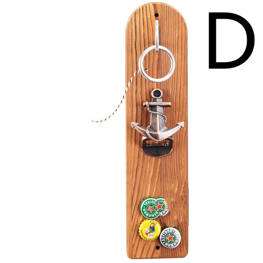 Nautical Wall Mount Bottle Opener