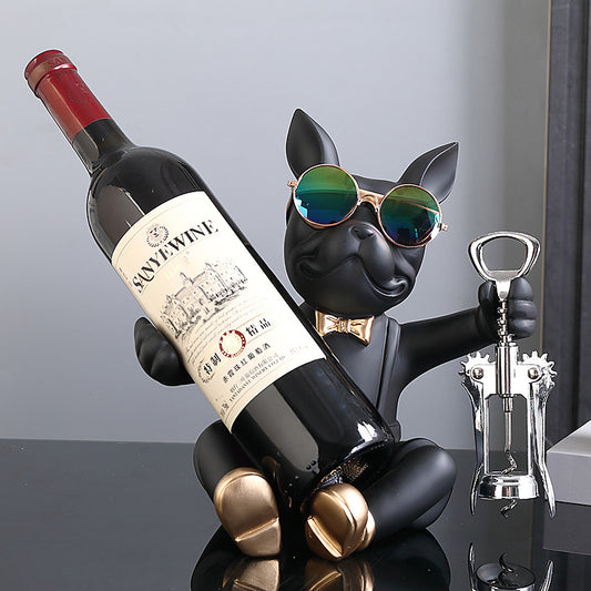 Jazz Dog Wine Rack